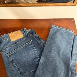 AG Adriano Goldschmied Straight Blue Jeans